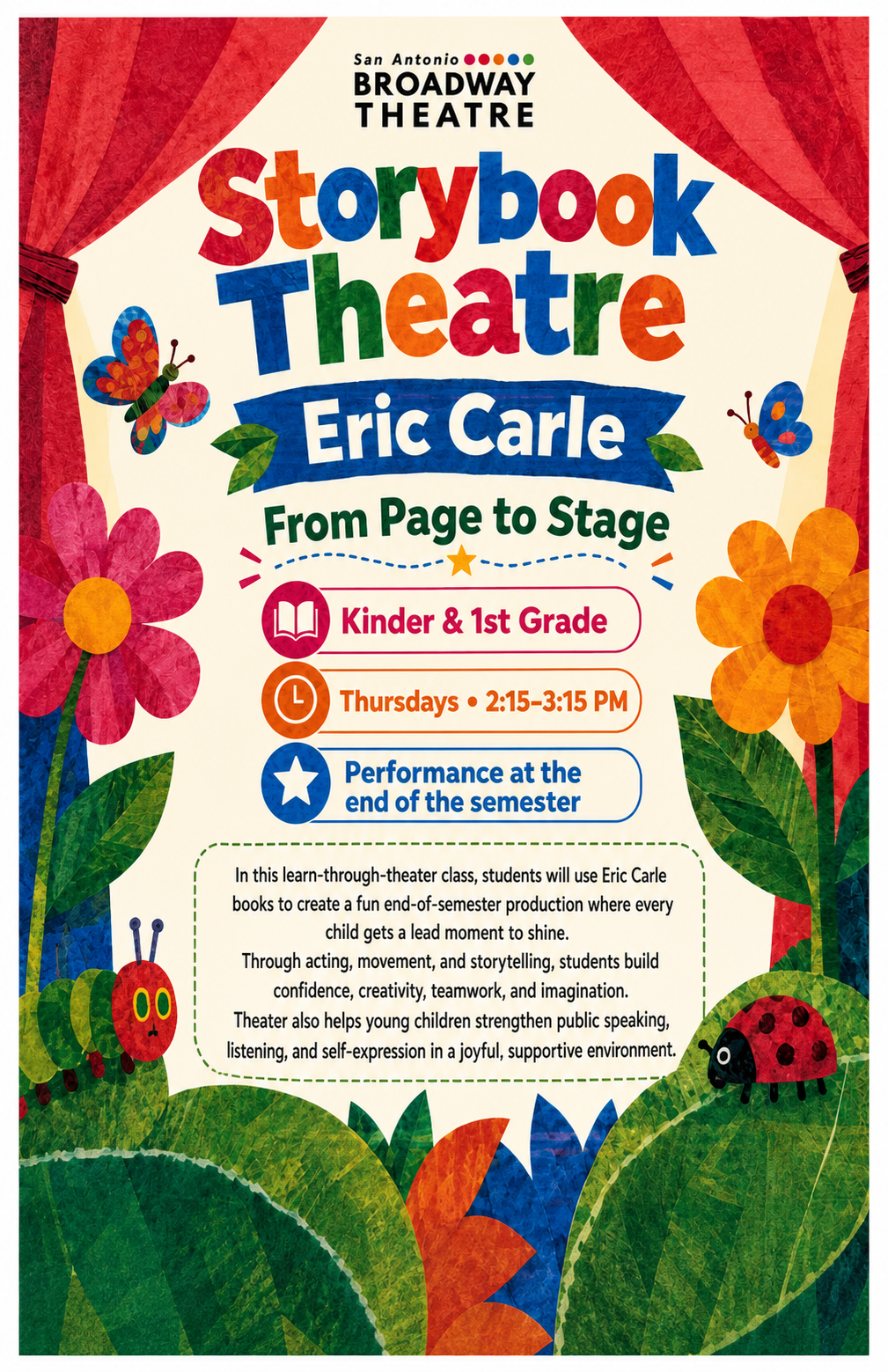 Storybook Theatre program flyer